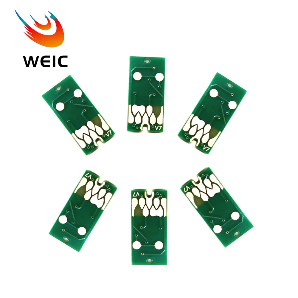 6Color/Set T0801-T0806 ARC Chip for Epson Stylus Photo PX800FW PX810FW PX820FWD PX830FWD R285 RX585 RX685 Printer