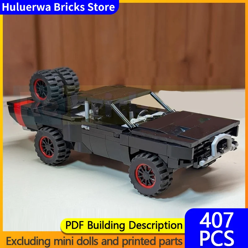 

Speed Racing Car Model MOC Building Bricks Charger R/T Off-Road Vehicle Modular Technology Gifts Holiday Assemble Children Toys