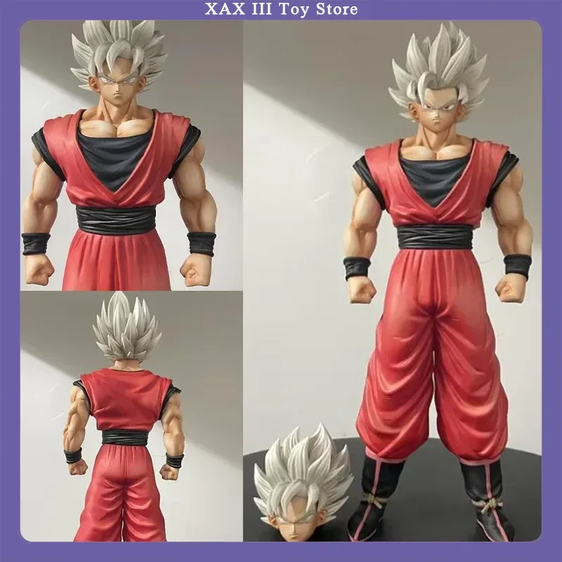 

Intstock 1/6 Dragon Ball Kakarotto Super Saiyan 1 2 Anime Figurine Hy Model Son Goku Manga Cover Action Model Collect Boy Gift