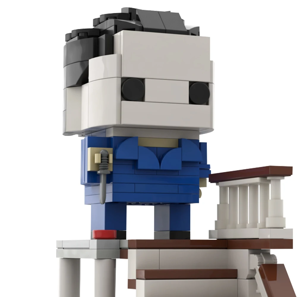 

Gobrick Michaels Myered The Shape Brickheadzs строительные блоки классический фильм ужас улица Фредди-Крюгер модель кирпич детская игрушка