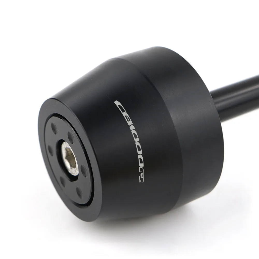 Eixo dianteiro da motocicleta garfo acidente slider protetor de roda da motocicleta proteção contra queda apto para cb1000r 2008-2015 2016 cb 1000r