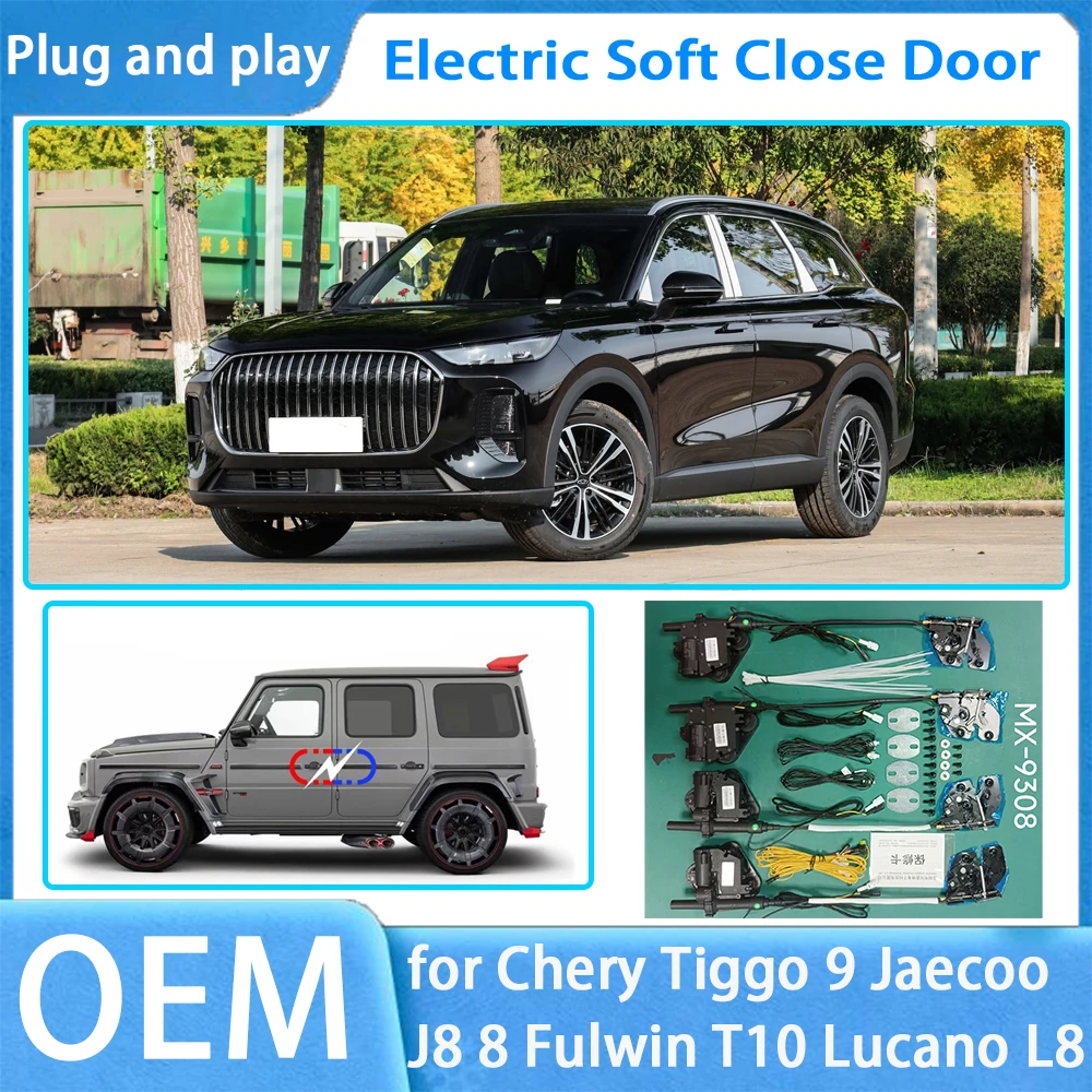 

for Chery Tiggo 9 Jaecoo J8 8 Fulwin T10 Lucano L8 OEM Car Soft Close Door System Automatic Electric Auto Pull Power Latch