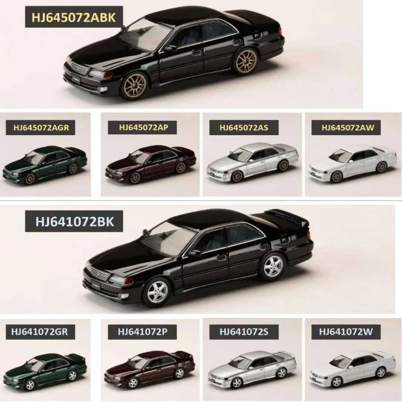 

Масштабная модель автомобиля Hobby Japan 1:64 Toyota Chaser MK6 JZX100 1996 из сплава, статическая, коллекционная, подарок для мальчиков.