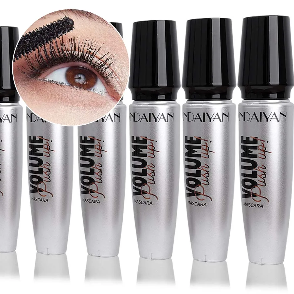 Curl Volumize Mascara długotrwały 4D jedwabny podkręcający rzęs tusz do rzęs czarny nie rozmazujący się przedłużanie rzęs profesjonalny makijaż oczu