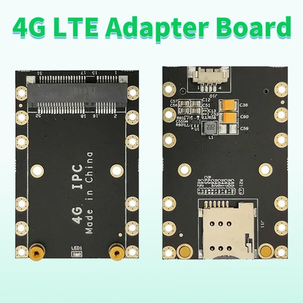 

4G LTE Industrial Mini PCIe To USB Adapter W/SIM Card Slot USB 2.0 4PIN PH1.25 Connector For WWAN/LTE 3G/4G Wireless Module