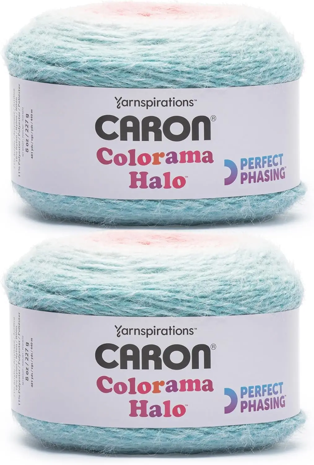 

Bulky Yarn 2 Pack 8oz Each 60 Yards for Knitting Crocheting Crafts with Soft Acrylic Blend