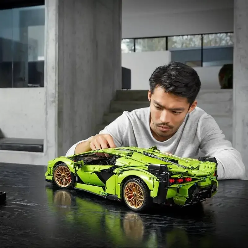 2025 جديد التقنية لامبو سيان FKP 37 SuperCar بنة تجميع لغز نموذج الطوب 42115 3696 قطعة لهدايا عيد ميلاد الاطفال