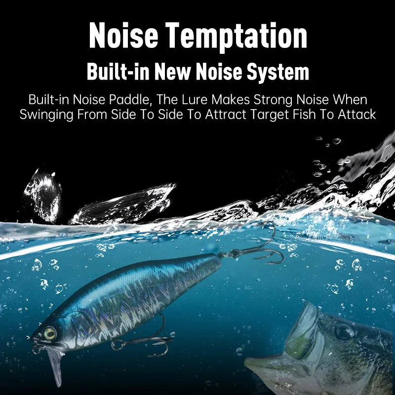 bass fish noise smart lure Motion Fishing Soundchek Buzzbait Silver 1/2oz Using bionic algorithms and sonic lure technology Noisy Topwater Lure Test -