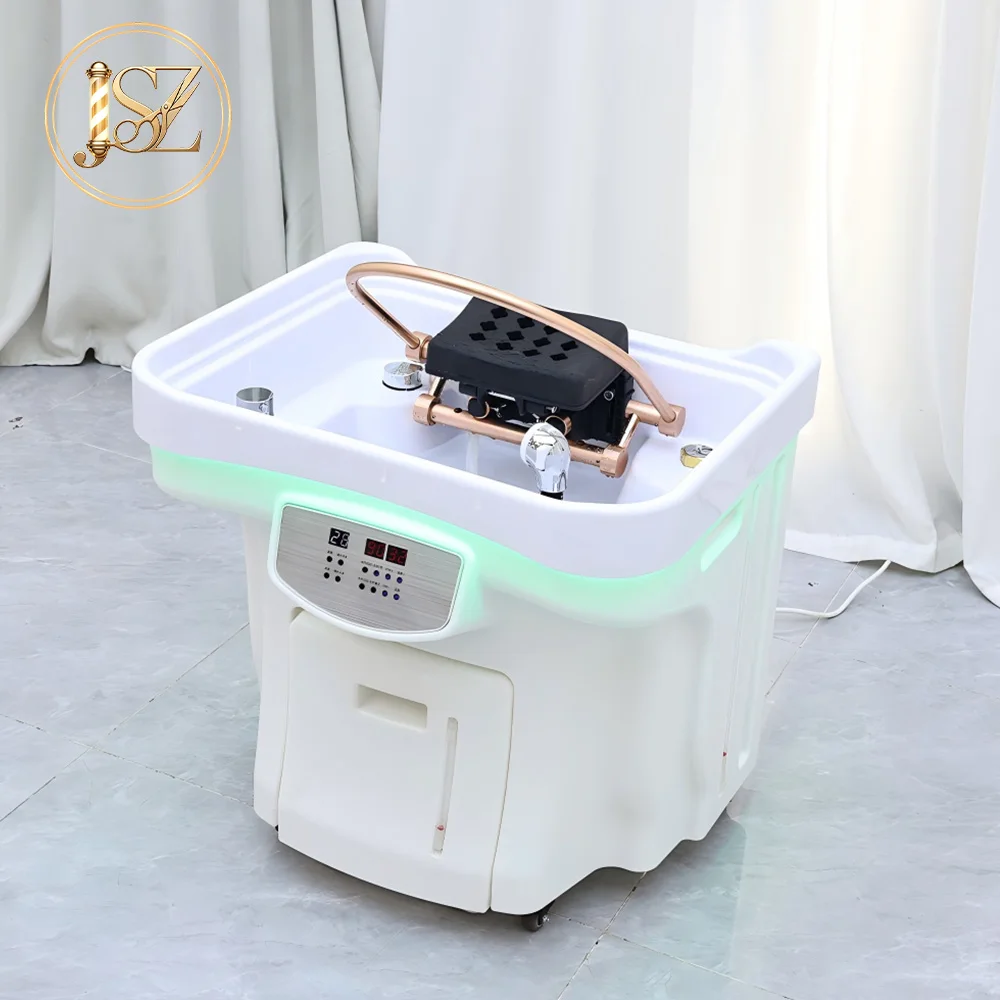 

Mobile Salon Head Spa Shampoo Station Multifunctional Water Circulation Hair Washing Bowl