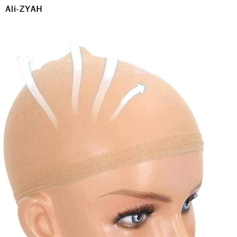 Invisible Ultra-Thin Stretchy Stocking Caps for Wigs