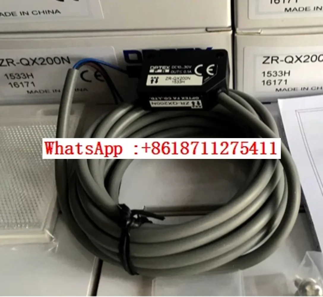 

Photoelectric switch ZR-QX200N ZR-QX200P transparent physical test
