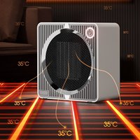 Hot A382I Electric Heater 500W Portable Electric Heater PTC Ceramic Heating Home Small Heater Smart Warm Air Blower EU Plug