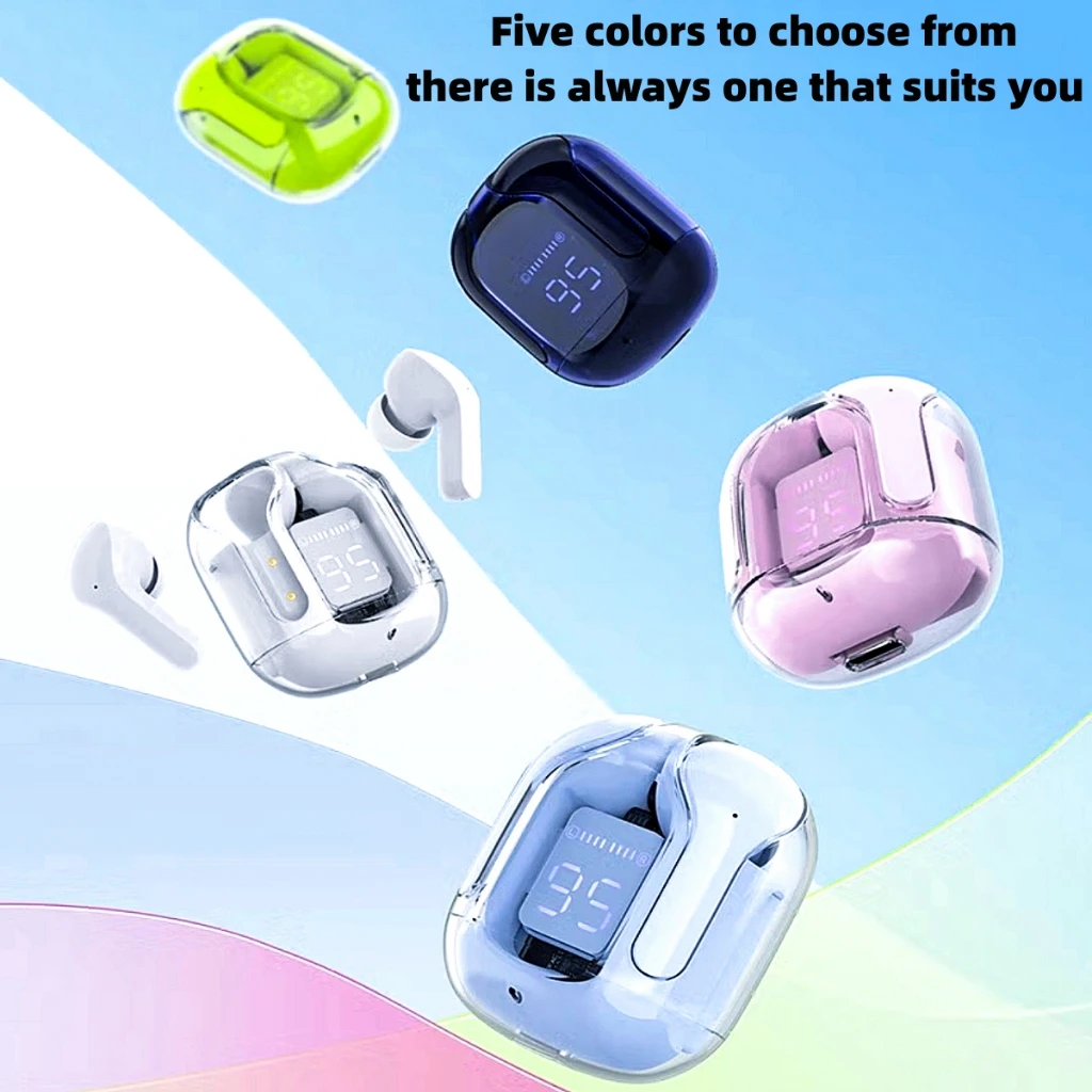 H4 Tws Earphone Wireless Bluetooth 5.0 Headphones Sport Gaming Headsets Noise Reduction Earbuds with Mic image 2