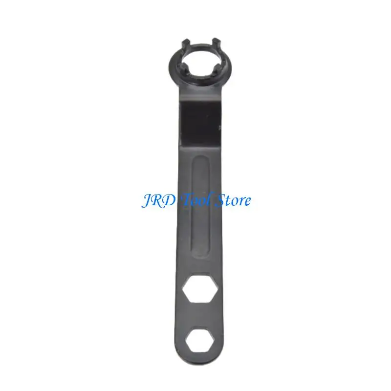 A2UD Professional Grinder Spanner 4 Clawグリップ調整可能な取り外しレンチ効率的な分解ワークショップホーム使用