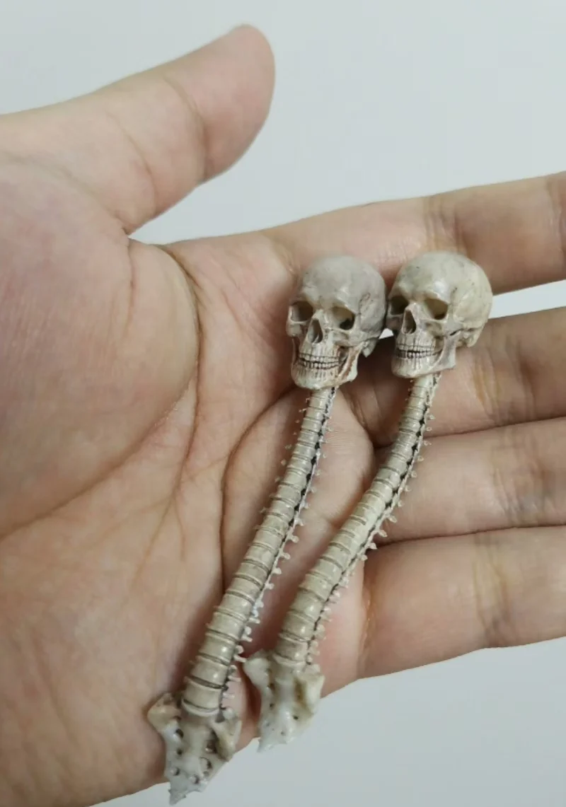1/12 Scale (1pc)Skull Spine Accessoriess Model for 6'' Figure
