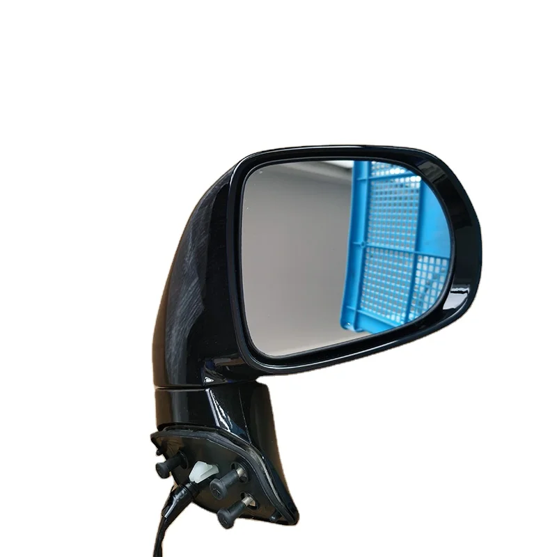 High Quality Outside Rear View Mirror For Toyota LEXUS RX 12 Wire 2009-2015 Black Mirror