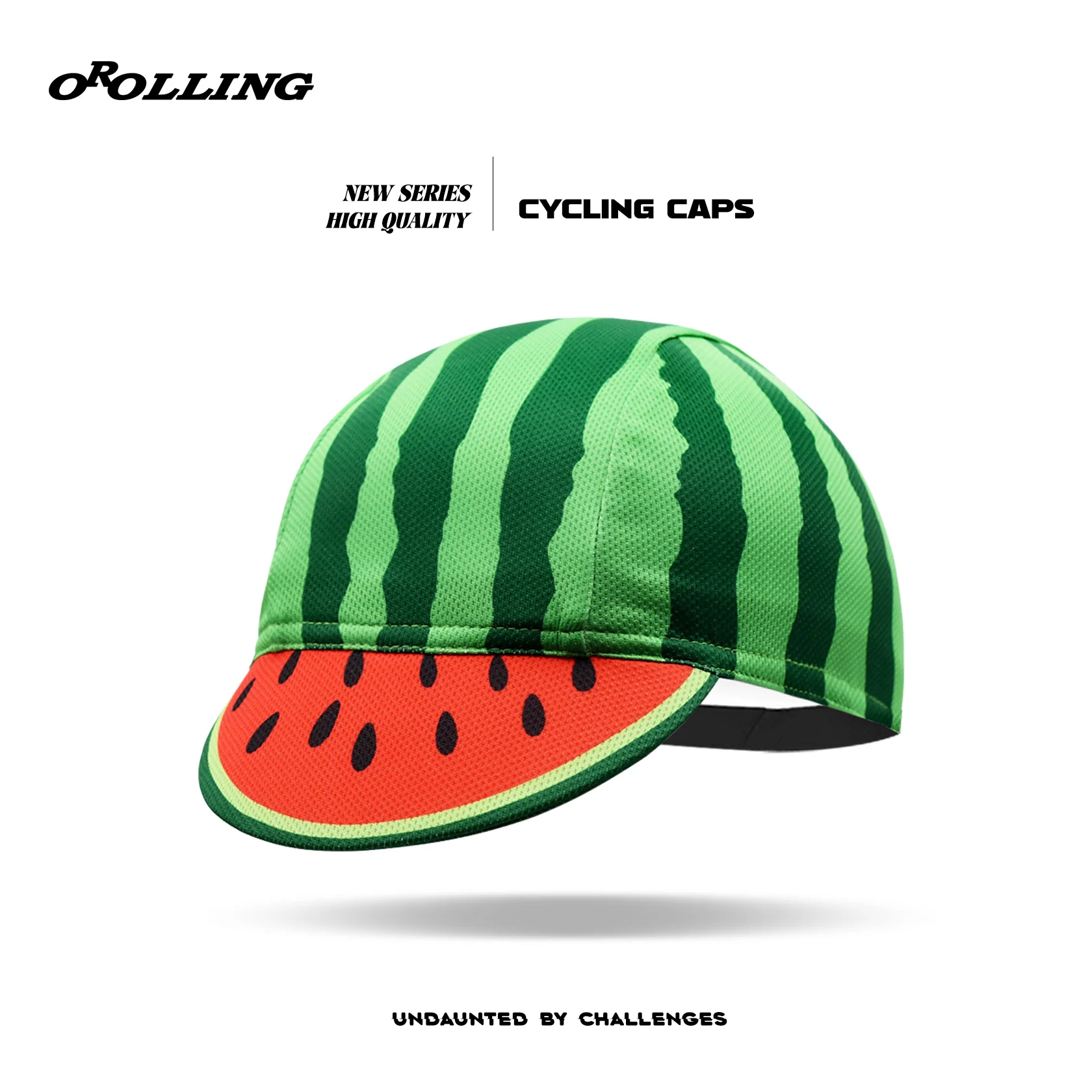 Cool Watermelon Bike Green Red New Classical Cycling Caps OSCROLLING Gorra Ciclismo Unisex