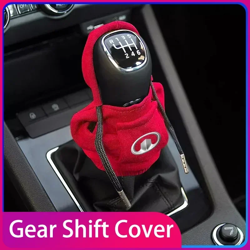 

Car Hoodie Gear Shift Lever Sweatproof Multi-color Protective Cover For Great Wall Hover H5 H3 Safe M4 Wingle 5 C30 Accessories
