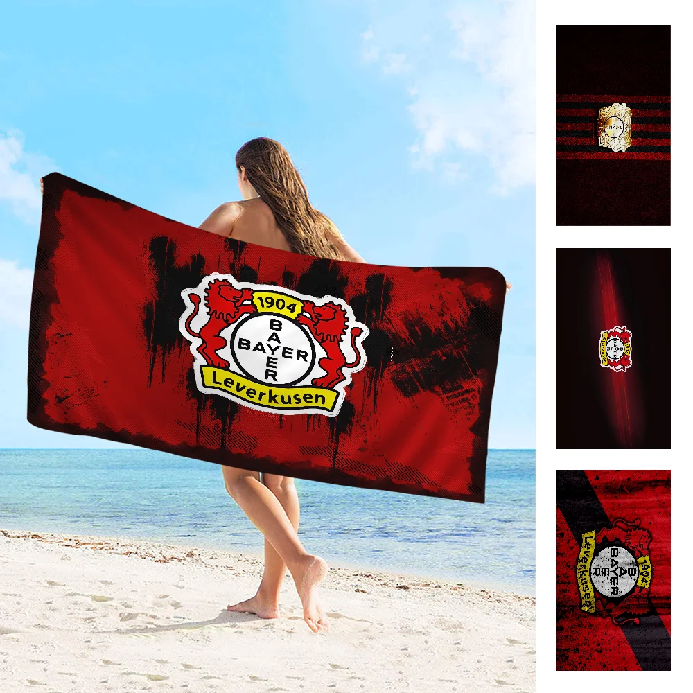 B-Bayer L-Leverkusen Microfiber Printed Beach Towel Mountain Climbing Yoga Beach Swimming Running Absorbent Soft Towel