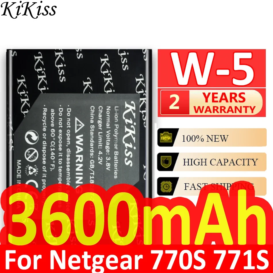 3600mAh Router Battery for Netgear Sierra 770S 771S 790S 782S W5, W-5