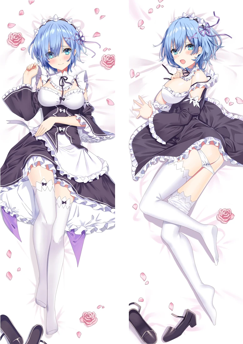 50X180Cm Cuộc Sống Trong Một Thế Giới Khác Từ Không Rem Dakimakura Cơ Thể Gối Ôm Sát Cơ Thể Chống Đỡ