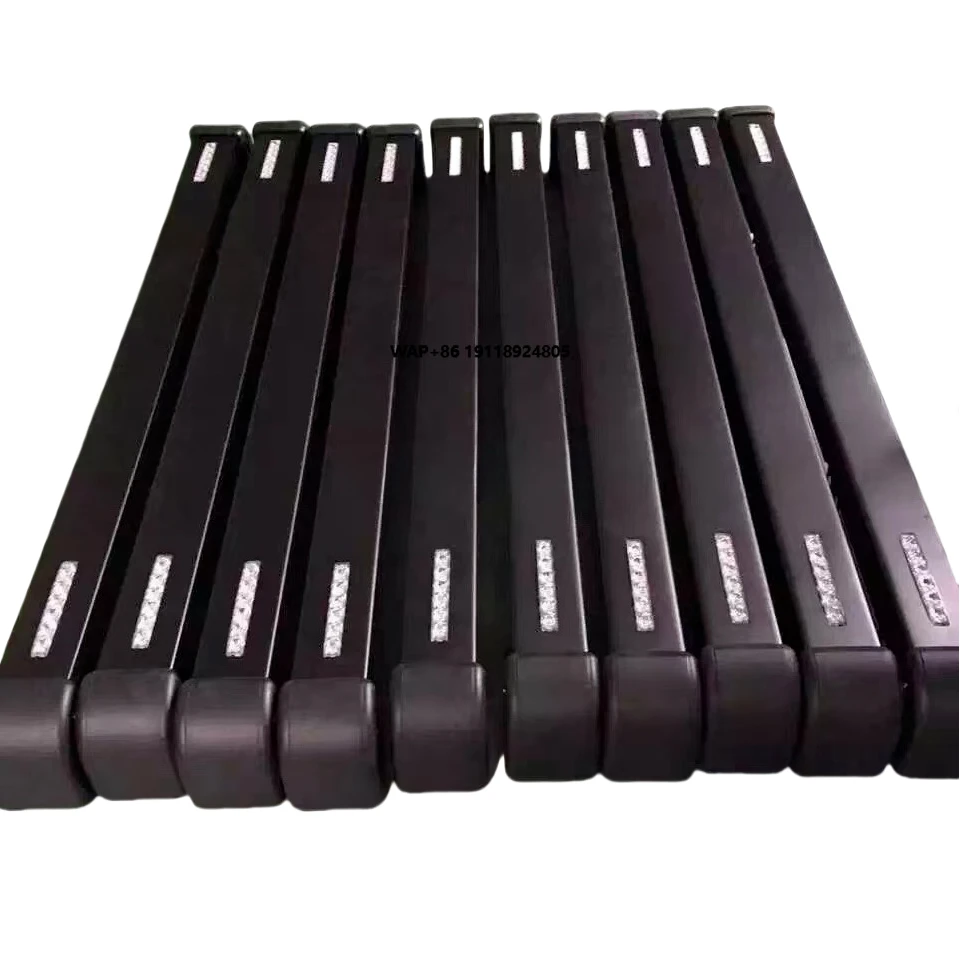 

For Defender 2007-2010 Front Lip Bumper guard with round or square LED lights