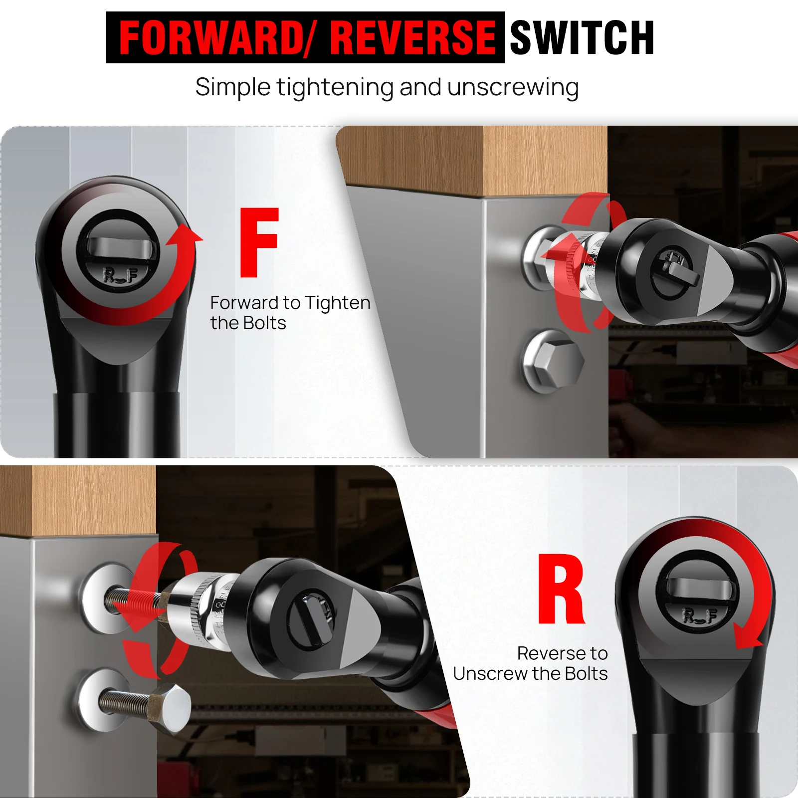 مفتاح ربط بسقاطة كهربائي لاسلكي 200 نانومتر 3/8 بوصة، 90 °   مفتاح ربط زاوية 12 فولت أداة شاحن + 7 مقابس، بطاريتين