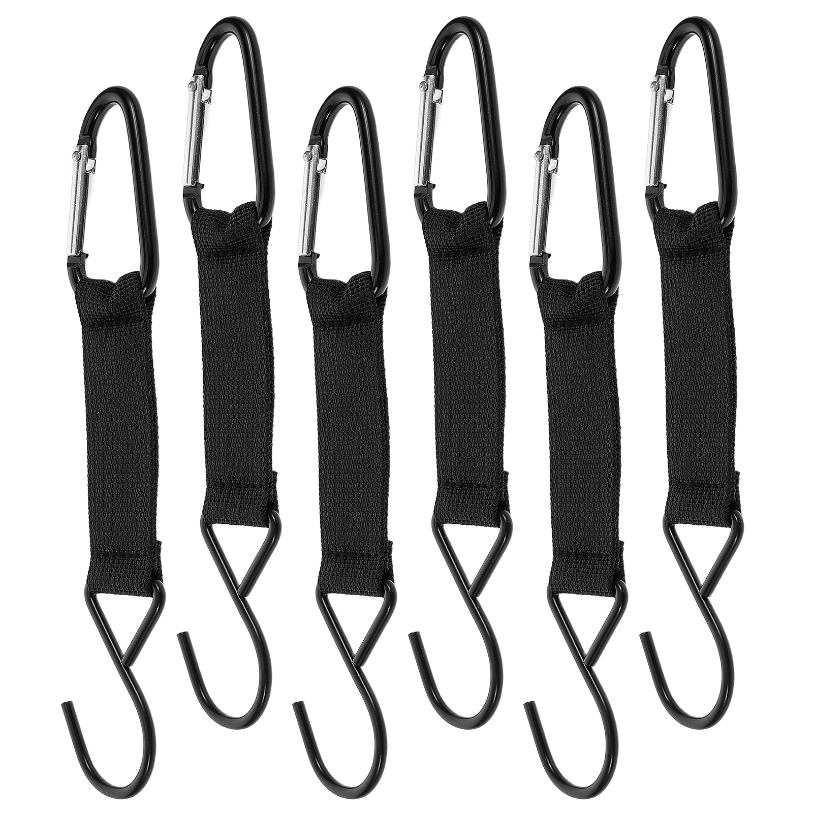 

Outdoor Backpack Hook Camping Rope Buckle Tensioner Fence Hooks for Baseball Safety Buckles Climbing Carabiner Clips