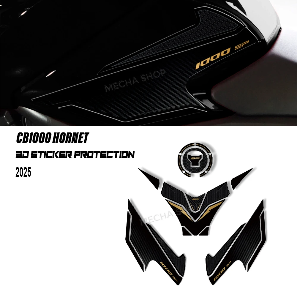 

For CB1000 Hornet SP cb1000 hornet sp 2025 Waterproof Protective Sticker Motorcycle Guard Stickers 3D Epoxy Resin Sticker
