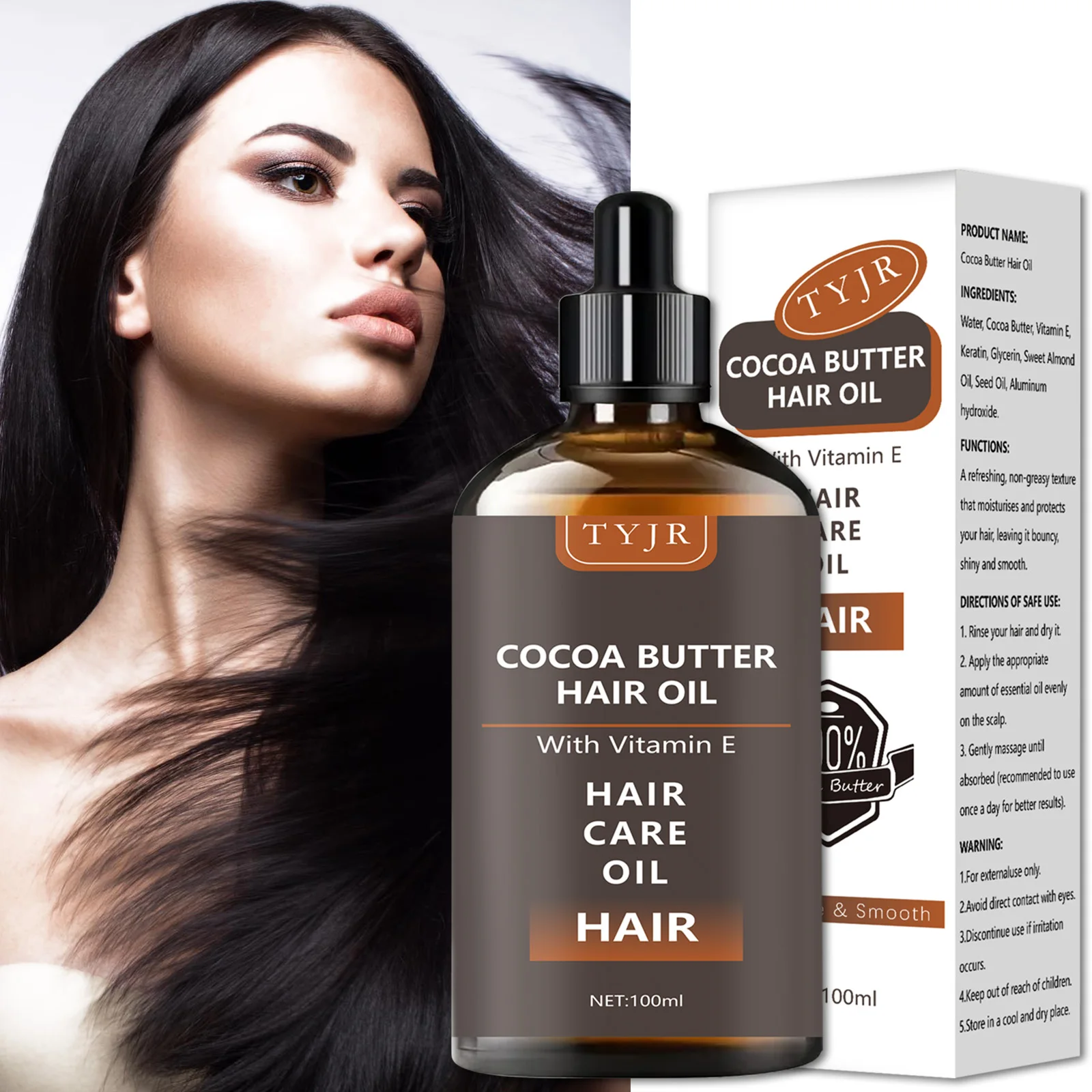 Walter Ace Levin Cocoa butter hair care essential oil 100ml