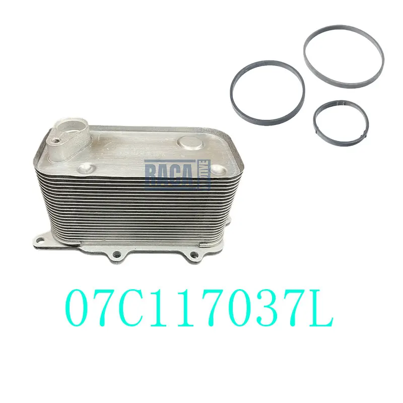 Engine Oil cooler For Bentley Flying Spur Continental GT 2004-2013 07C117037L 07C198037 07C198037F