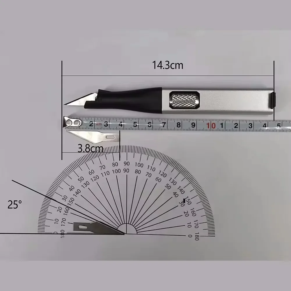 نحت سكين اكسبرس فتح علبة اليدوية ورقة قطع DIY ختم نحت أداة سكّين متعدّد الاستخدامات البوق حساب اليد نحت سكين #6