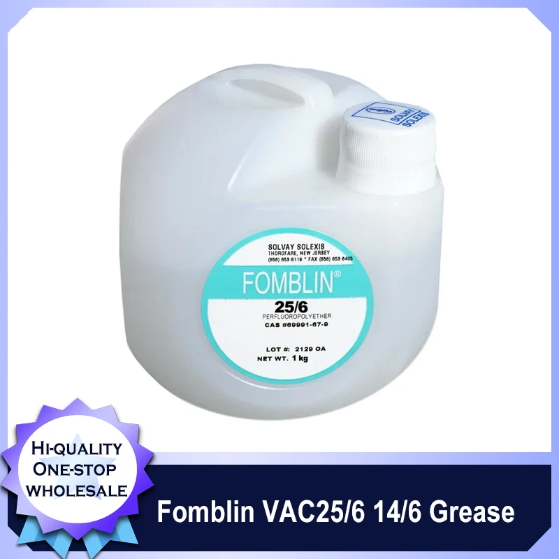 

Fomblin VAC25/6 14/6 Perfluoropolyether Vacuum Pump Oil Italian Original Product