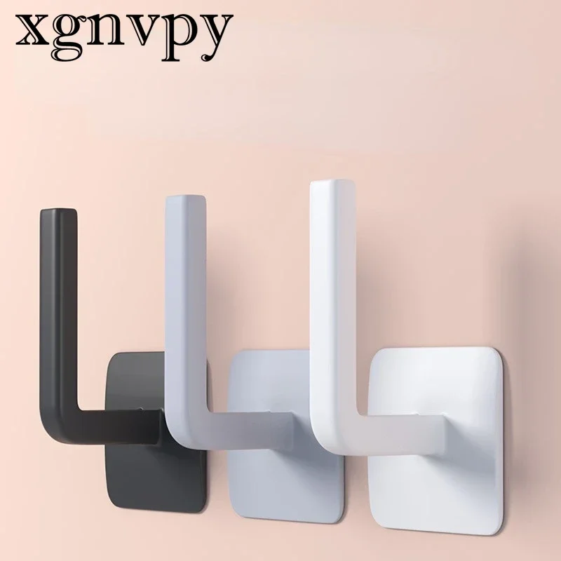 xgnvpy Wall Organizer Hook Behind Door Key Clothes Hanger Robe Towel Rack Shelf Hardware Hook Multipurpose