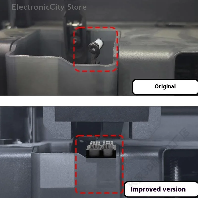 1 مجموعة ل بامبو مختبر P1 X1 الباندا فرشاة PX متعددة المواد الموثوقية ترقيات الفوهات ممسحة Hotend الأنظف أجزاء طابعة ثلاثية الأبعاد #4