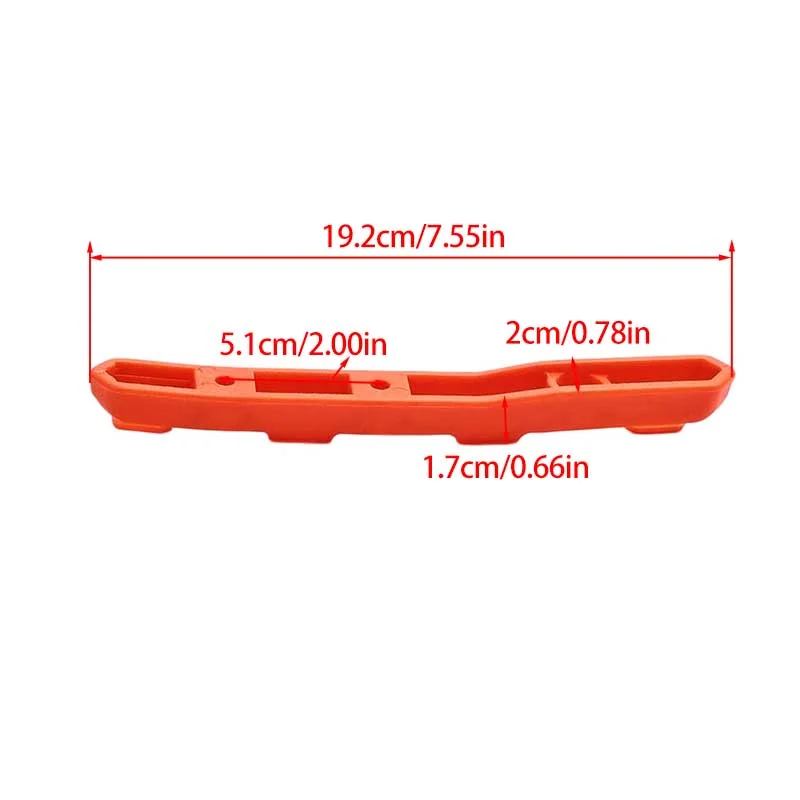 Off-road motorcycle orange oil pipe clamp fork pipeline buckle