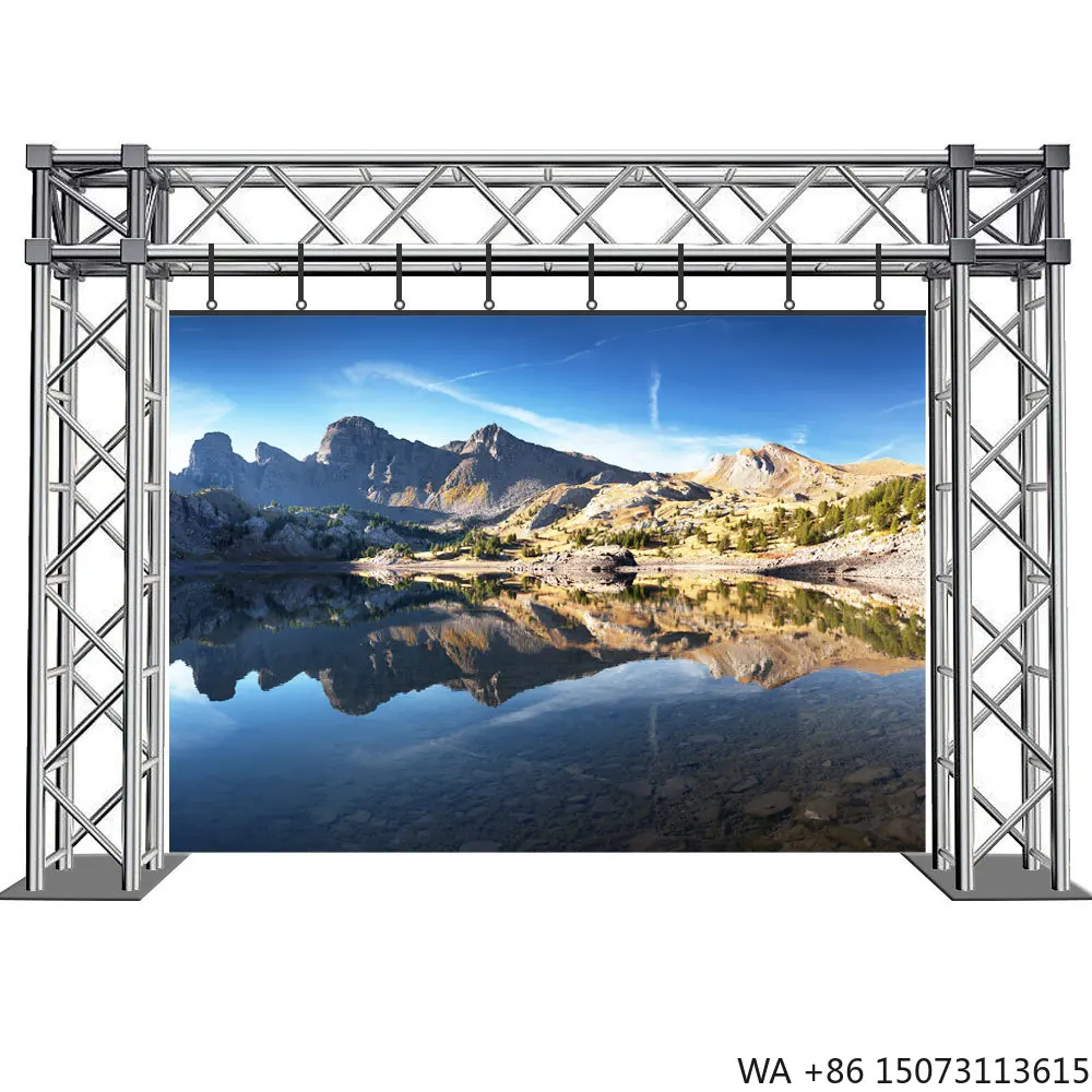 

P2.604/P3.91/P4.81 Indoor-Outdoor Rental LED Stage Screen Custom Size for Concerts & Events