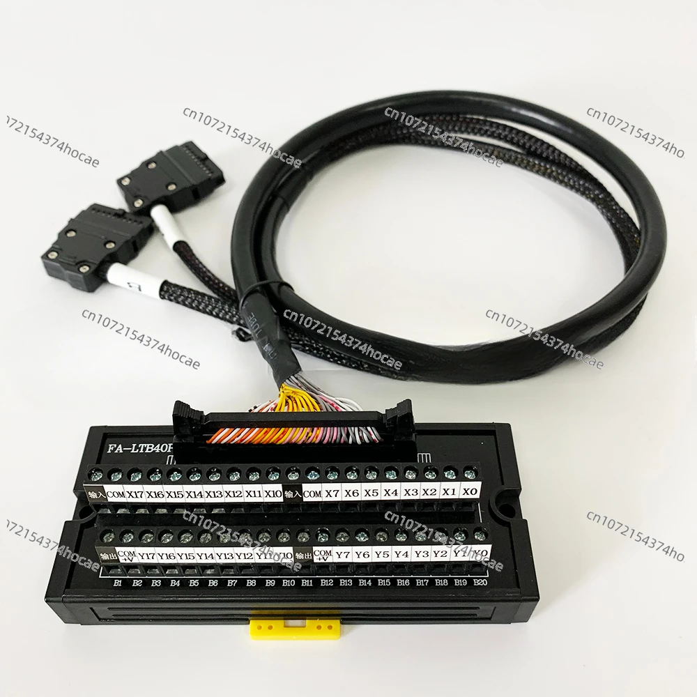 FX5UC Dedicated Terminal Block With 32 Points And 1 Meter Connecting Wire Can Be Used For FX5UC-32/64/96MT/D