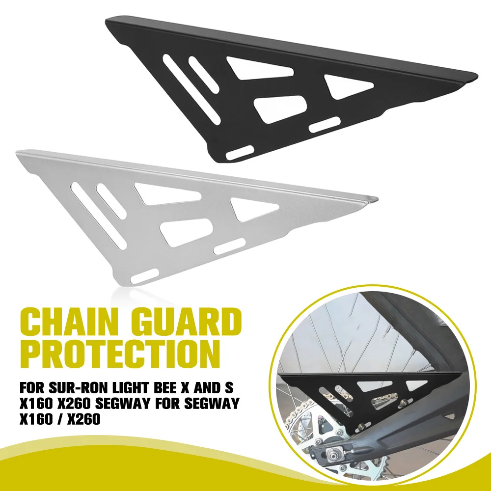 

For Sur-Ron Light Bee X and S X160 X260 Segway For Segway X160 / X260 Chain Guard Cover Protection Part Motorcycle Accessories