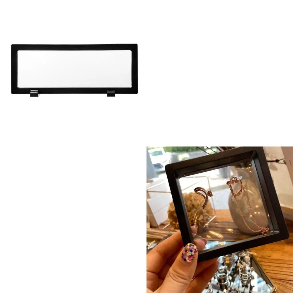  Challenge Coin Display Stand 3D Floating Transparent Phone for Case Jewelry Hold
