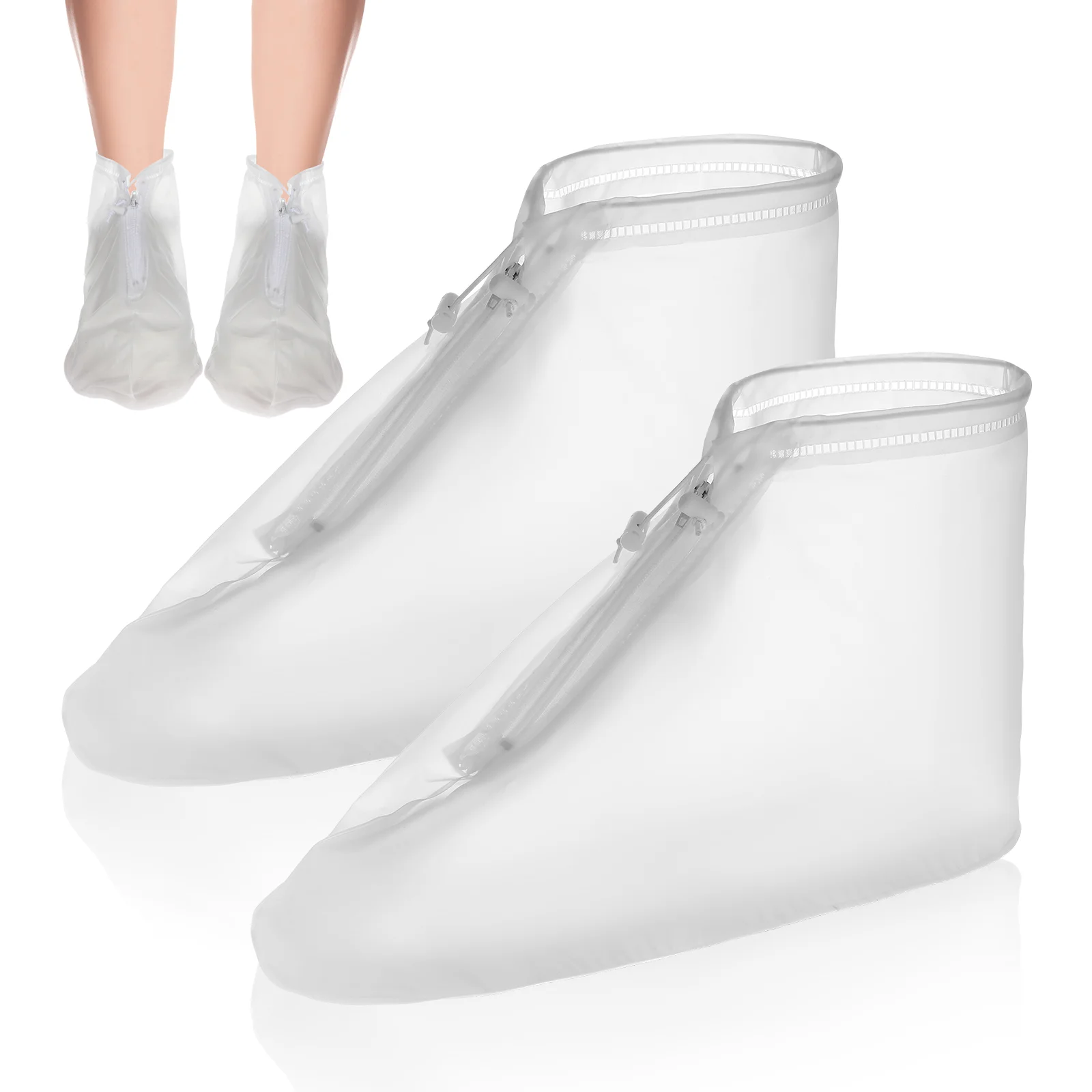 

Waterproof Shoe Cover Covers Rain Boot Reusable Rainy Day Pvc Shoes Sneaker for Women