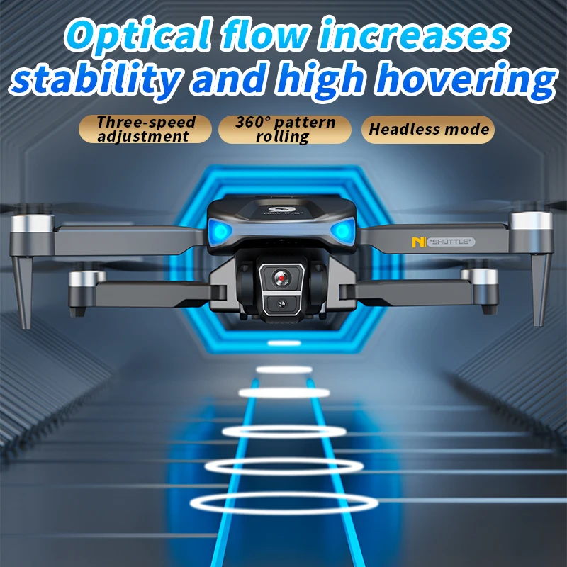 HD 8K Professional Drones with GPS Camera -XS8 Foldable FPV Hexacopter 5G WiFi Auto Return Obstacle Avoidance RC Aircraft Toys