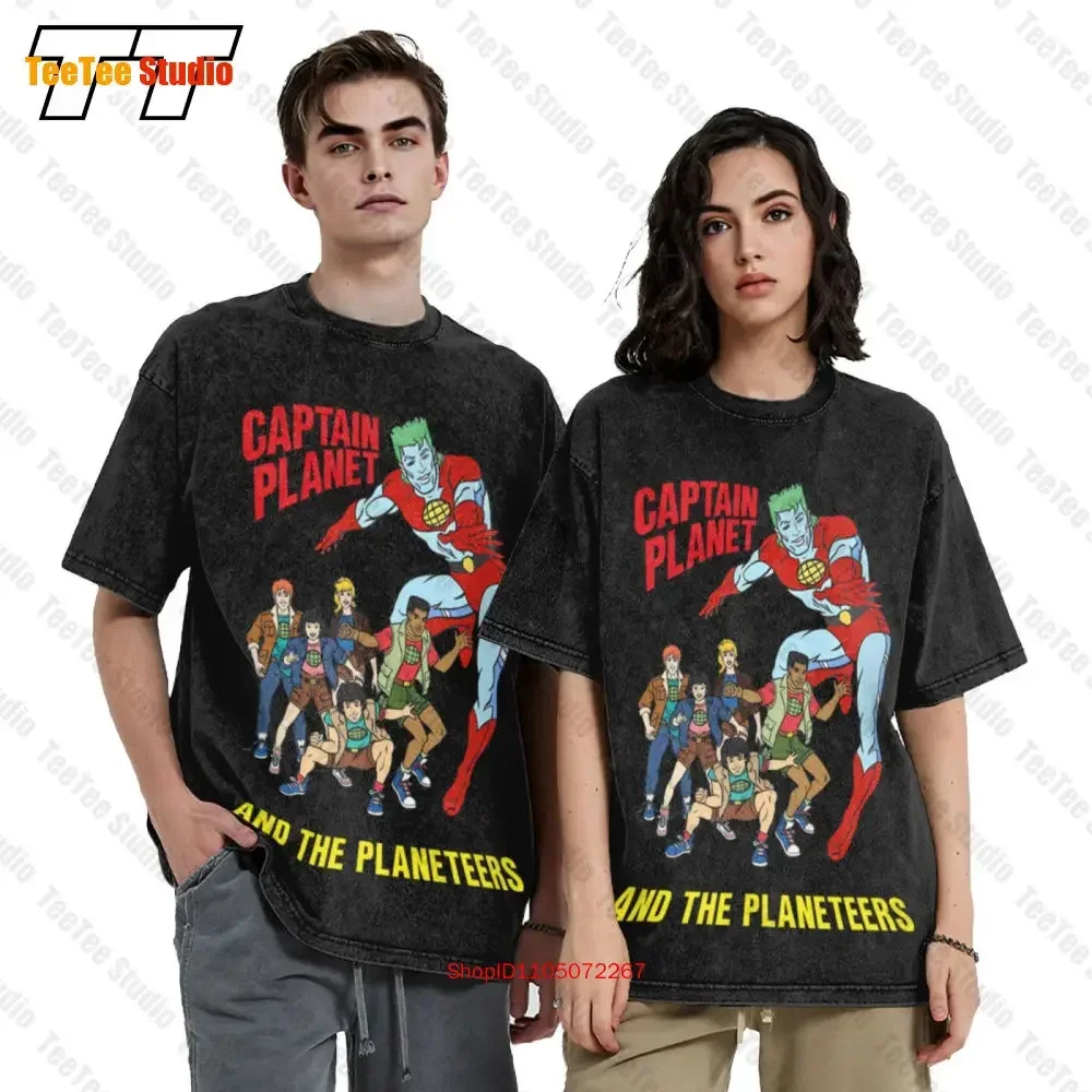 تي شيرت كابتن بلانيت آند ذا بلانيتيرز الكلاسيكي كبير الحجم 1G8F