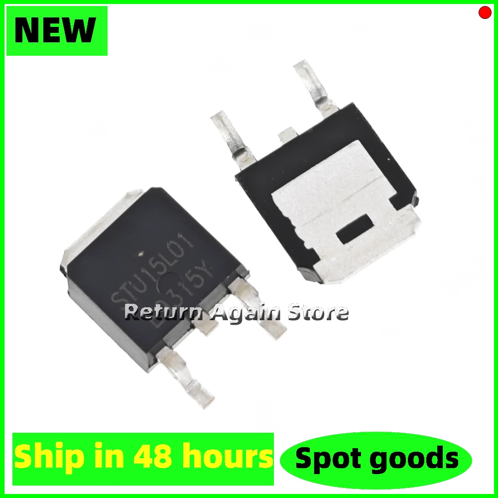 10 PÇS/LOTE STU15L01 15L01 TO-252 LED placa de corrente constante MOS transistor transistor de efeito de campo