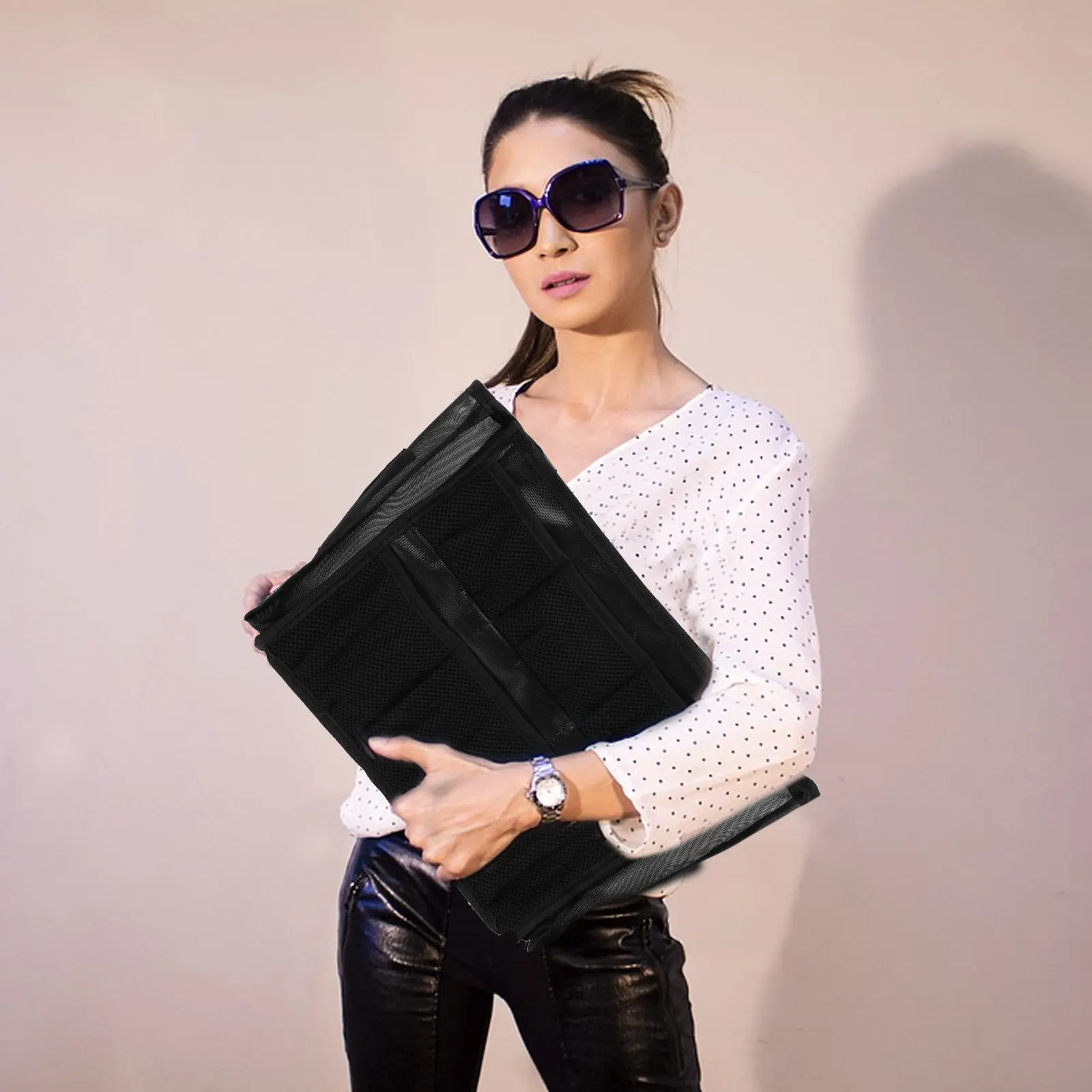 1pcs-stylish-large-capacity-waterproof-wear-resistant-makeup-waist-bag-for-professional-artists-expandable-brush