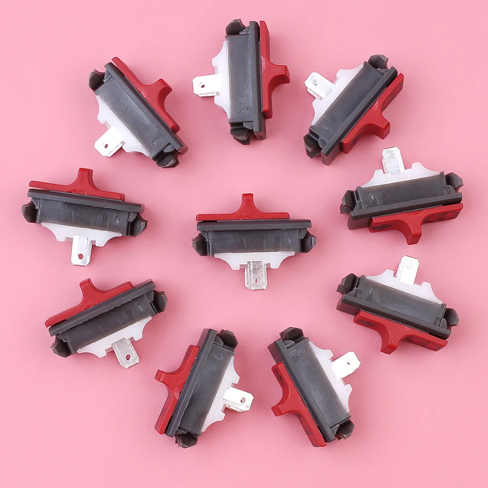 10pcs/lot On Off Stop Switch For Husqvarna 44 362 365 371 372 336 339XP Chainsaw Spare Replacement Part