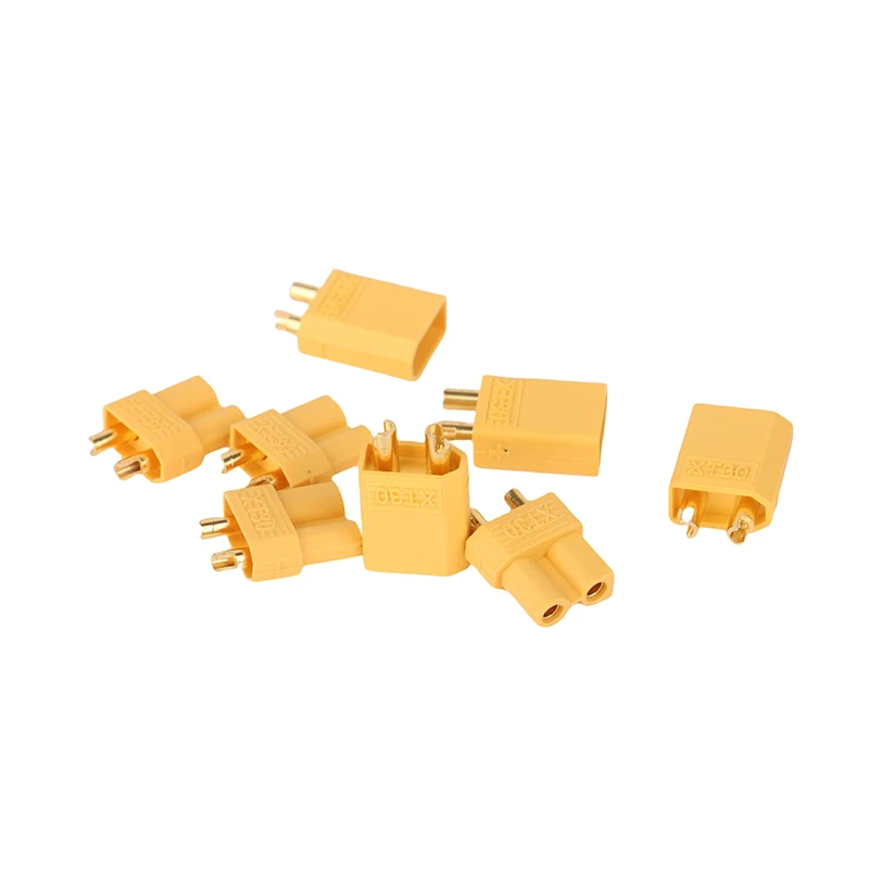 Conector de bala macho e fêmea, XT30U Plug, XT30 para bateria RC FPV Lipo, RC Quadcopter, Upgrade, 1 par, 5 pares