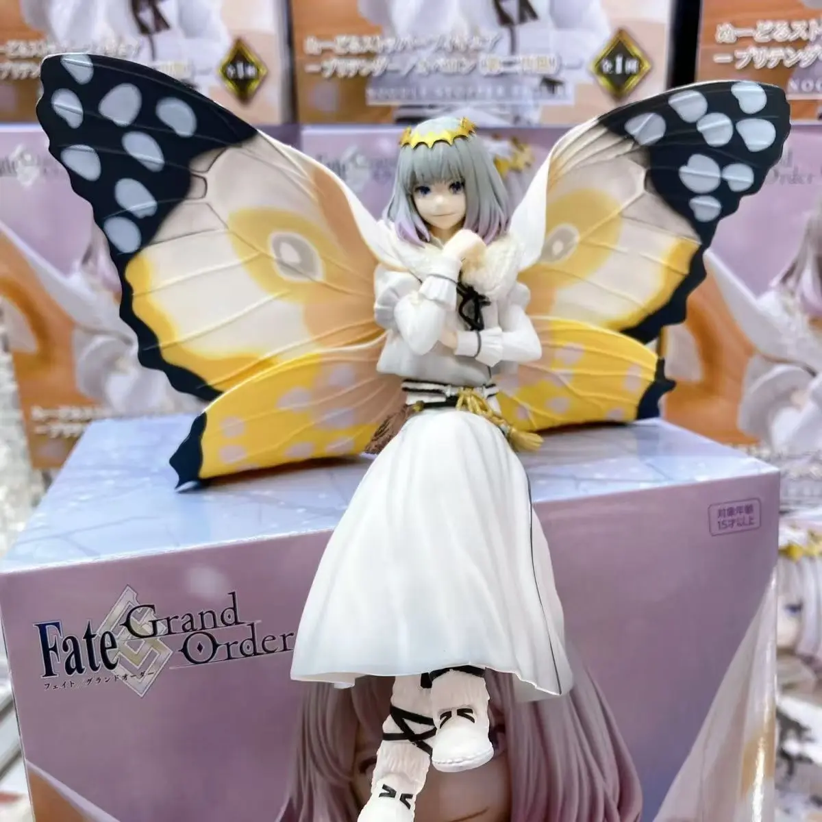 

Подлинная оригинальная фигурка Furyu Fate/Grand Order Noodle Stopper Pretender Oberon, ПВХ, аниме-фигурка, модель, коллекционная фигурка, игрушки