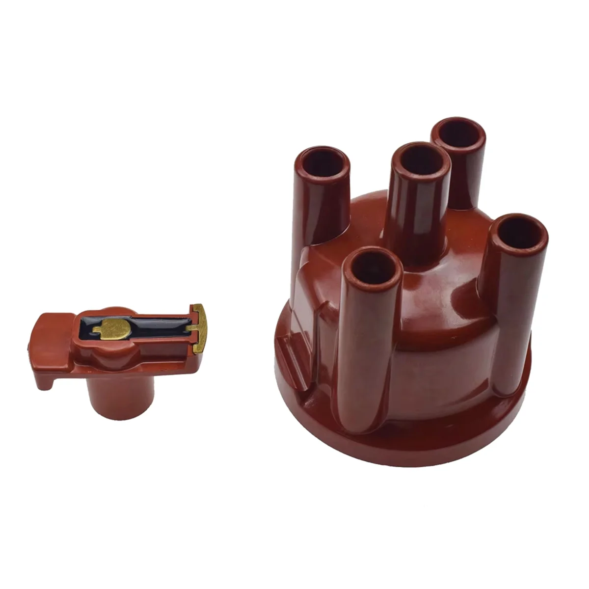 Car Distributor Cap with Rotor+Ignition 030905207 030905225C for Mk2 Golf 1.8 8v Digifant Pb Engine 1988