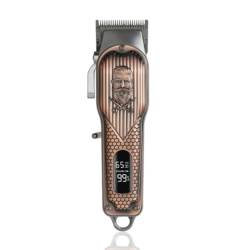 LQT new gun grey beard hair clipper electric adjustable hair clipper oil hair clipper hair salon special shaving fader